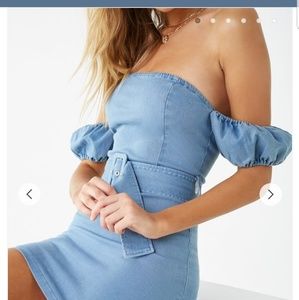 Forever 21 Dresses - Belted denim dress Forever 21 Dresses - Belted denim dress